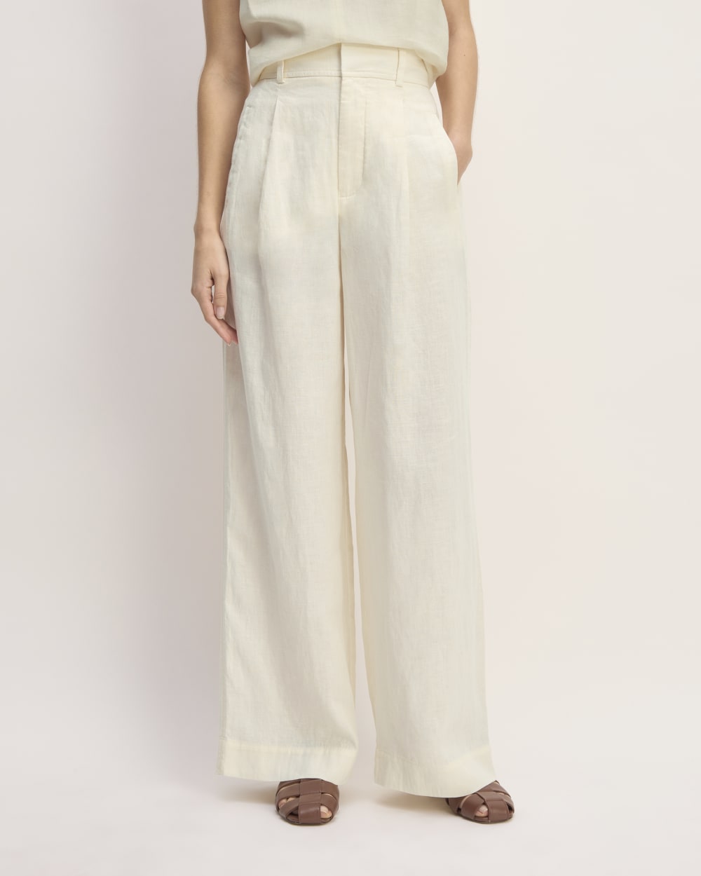 Everlane Linen Wide Leg Pants (6)