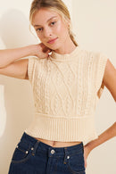 Free People Knit Sweater Vest (M)