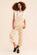 NEW Brixton Neutral Floral Overalls (M)