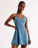 NEW Abercrombie Denim Mini Dress (M)