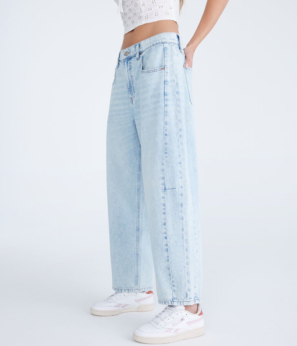 NEW Light Wash Barrel Jeans (18)