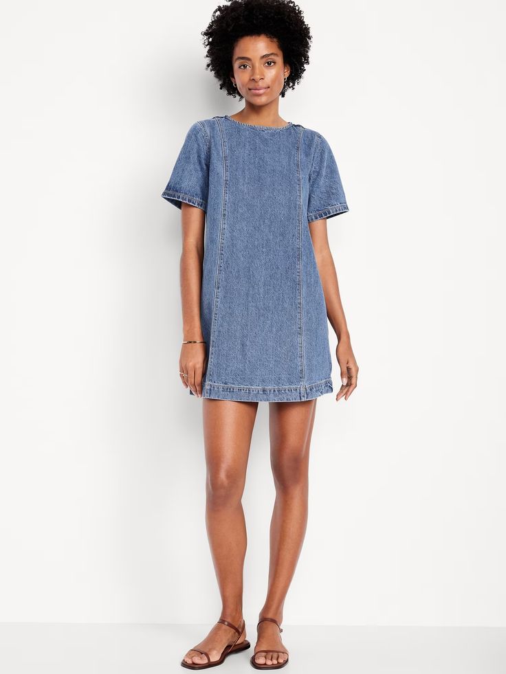 NEW Denim Mini Dress (XXL)