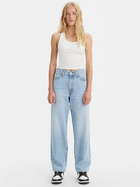 Levi's Light Wash Baggy Jeans (32)
