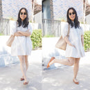 Everlane Floral Babydoll Dress (M)