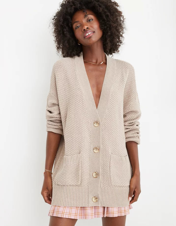 Aerie Textured Cotton Sweater (L)