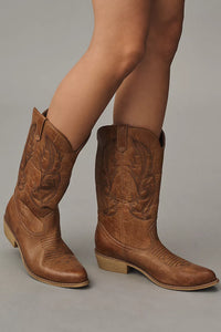 Brown Western Cowboy Boots (9.5)