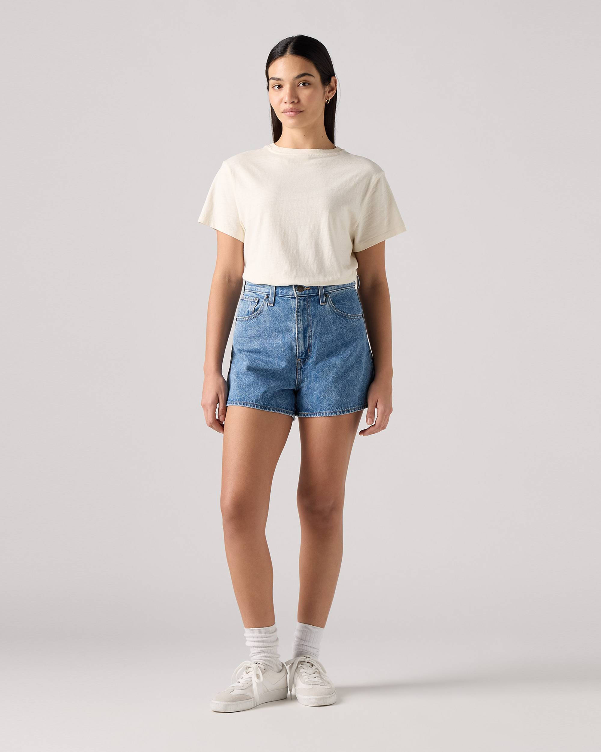 Levi's High Rise Denim Shorts (31)