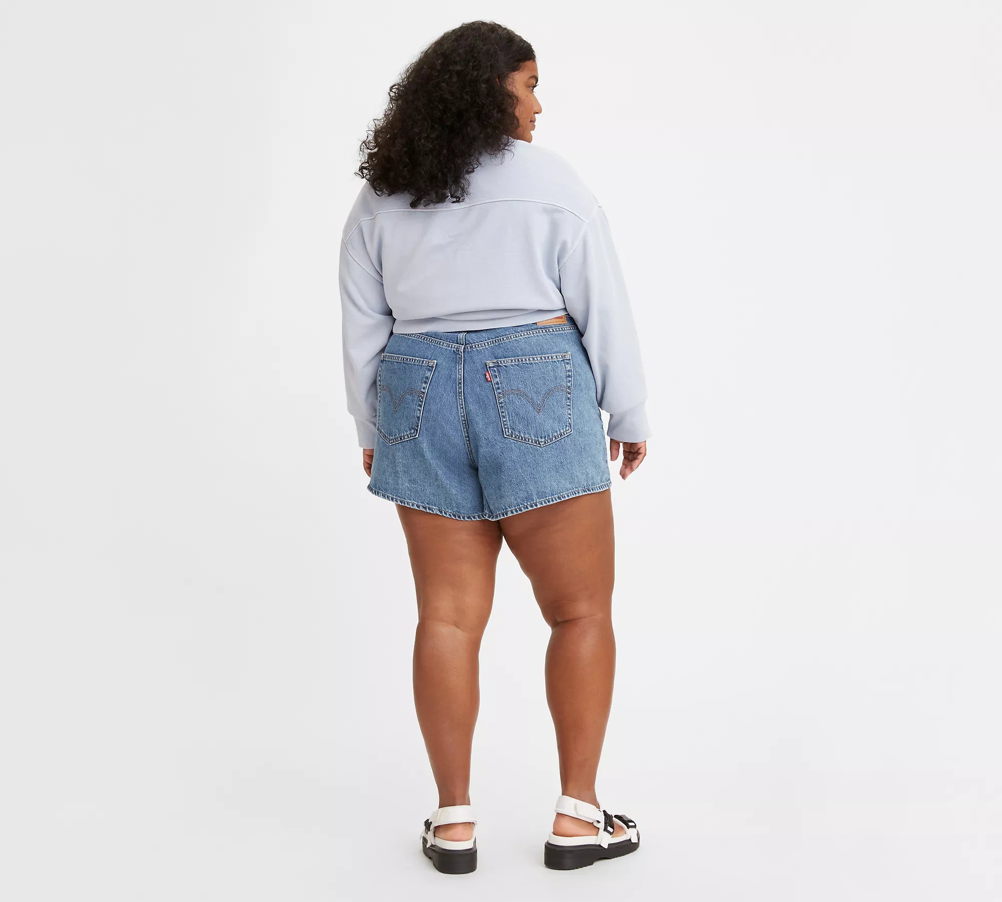 NEW Levi's High Rise Mom Shorts (18W)