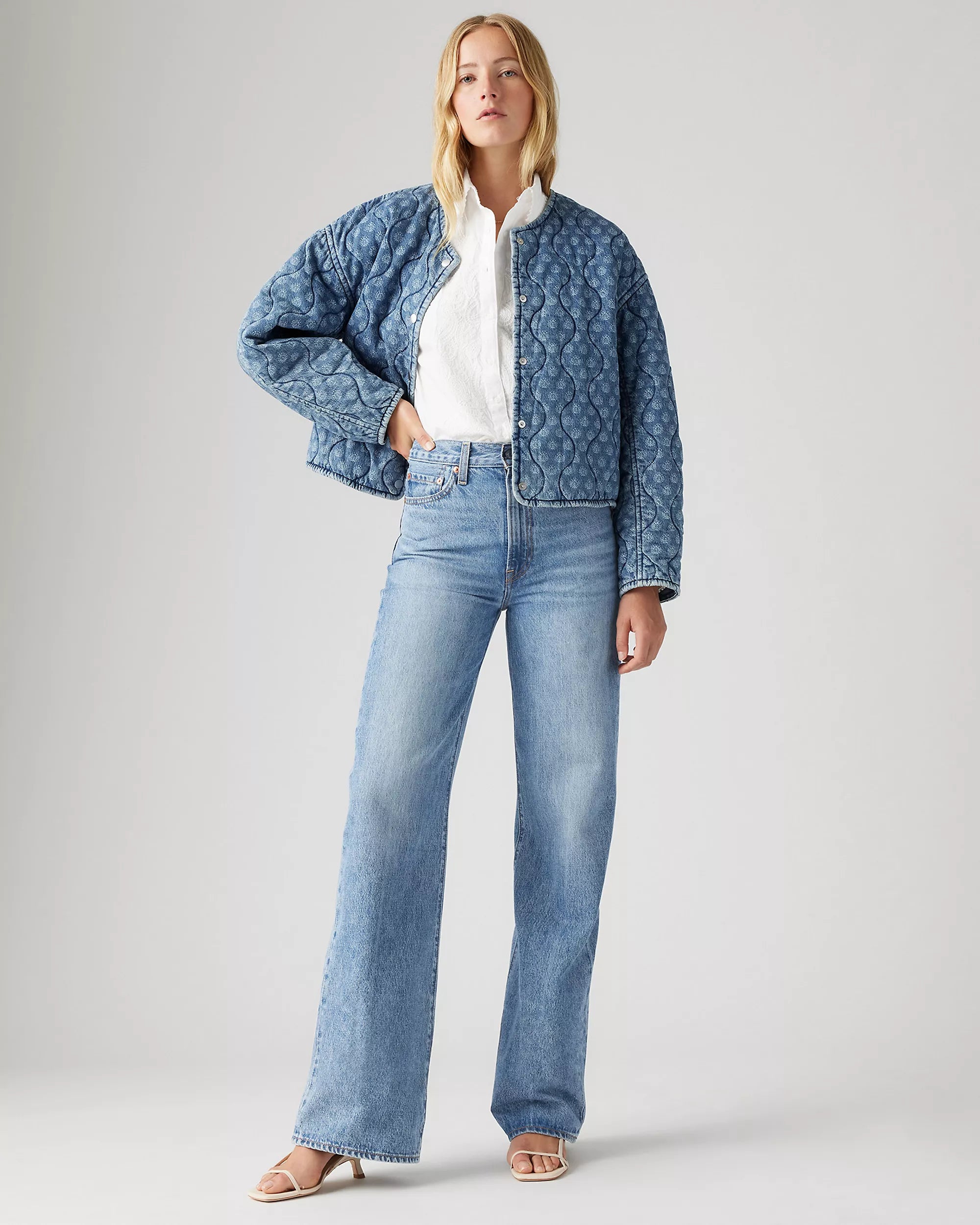 Levi's Ribcage Wide Leg Jeans (25)