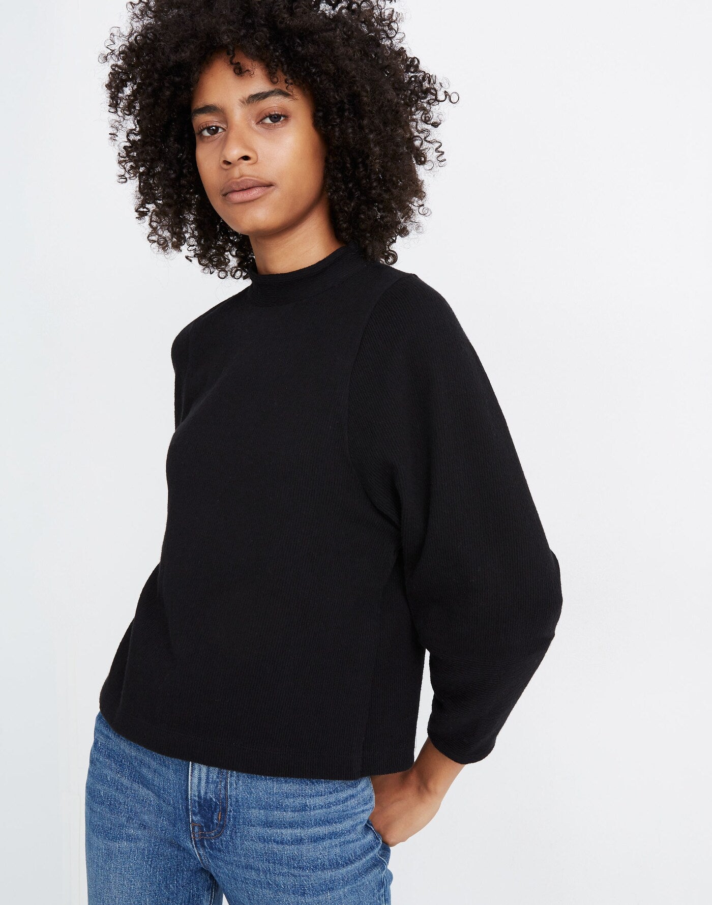 Madewell Ribbed Cotton Top (XXS/XS)
