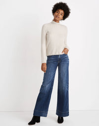 Madewell Ribbed Turtleneck Sweater (M)