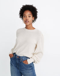 Madewell Puff Sleeve Knit Sweater (M)