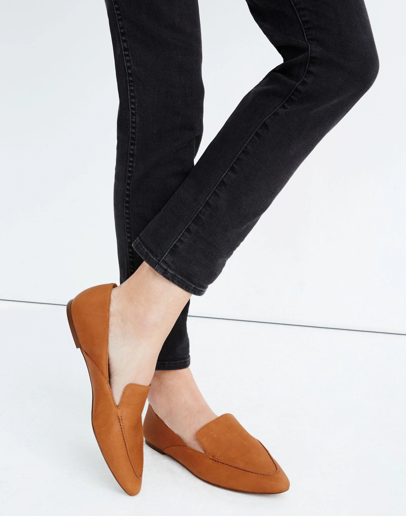 Madewell Brown Leather Loafers (8.5)