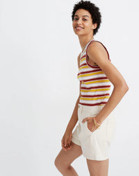 Madewell Ecru Relaxed Shorts (M)
