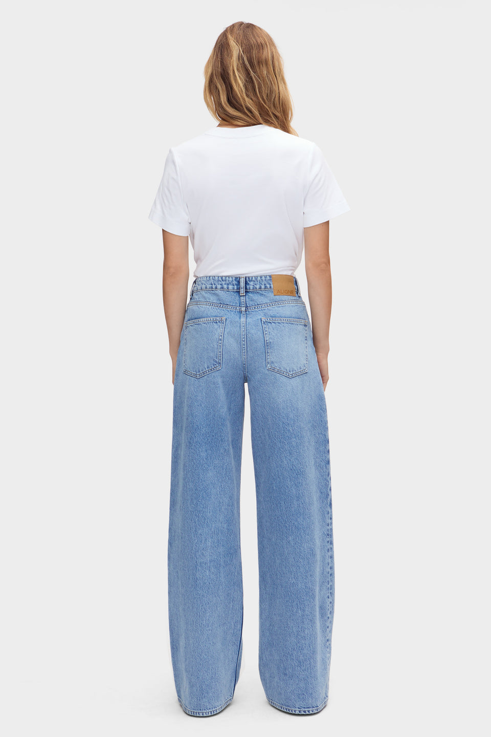 NEW Aligne Loose Wide Jeans (38W)