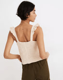 Madewell Cotton Blend Knit Tank (L)