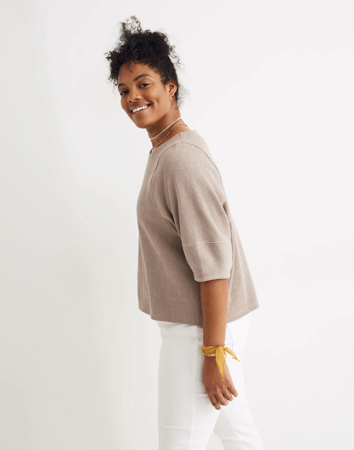Madewell Button Back Top (S)