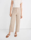 Madewell Gingham Wide Leg Pants (27)