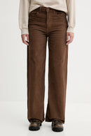 Levi's Brown Ribcage Wide Leg Jeans (29)