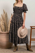 Load image into Gallery viewer, NEW Floral Tiered Midi Dress (S)
