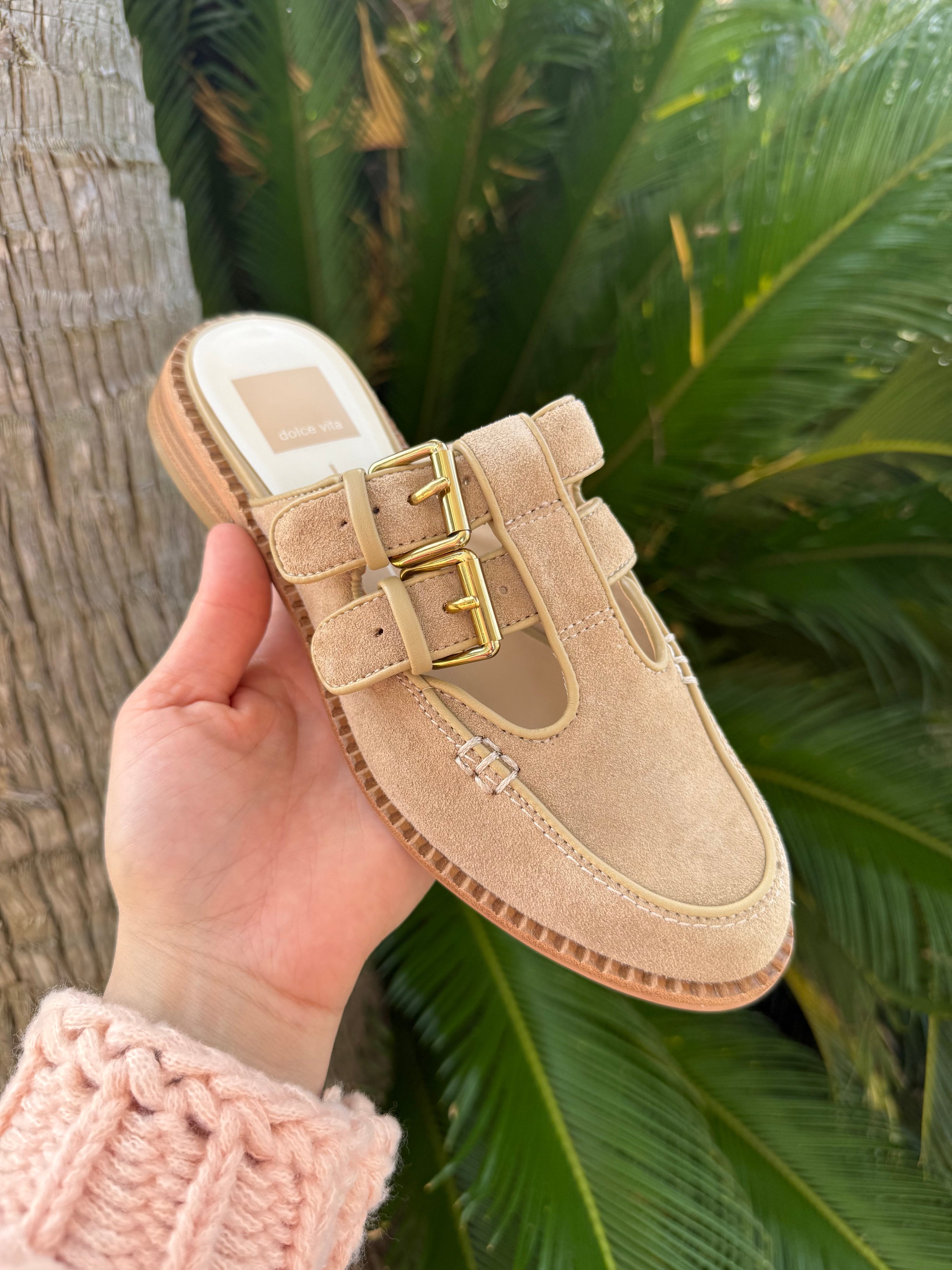 Dolce Vita Mary Jane Suede Mules (6)