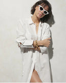 J.Crew Linen Cotton Button Up (L)