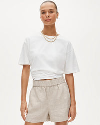 J.Crew Relaxed Linen Shorts (M)