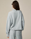 J.Crew Mockneck Boxy Sweatshirt (S)