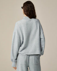 J.Crew Mockneck Boxy Sweatshirt (S)