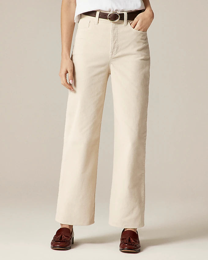 J.Crew Wide Leg Corduroy Jeans (30T)