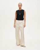 J.Crew Wide Leg Linen Blend Pants (L)