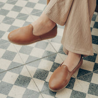 Charix Brown Leather Loafers (7)
