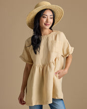 Load image into Gallery viewer, Downeast Linen Tunic Top (S)
