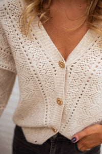 Easy Clothes Textured Cardigan (OS)