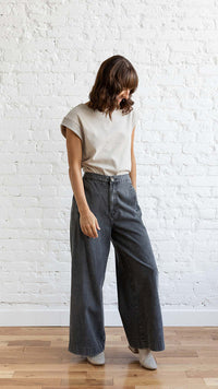 Grade & Gather Wide Leg Jeans (S)