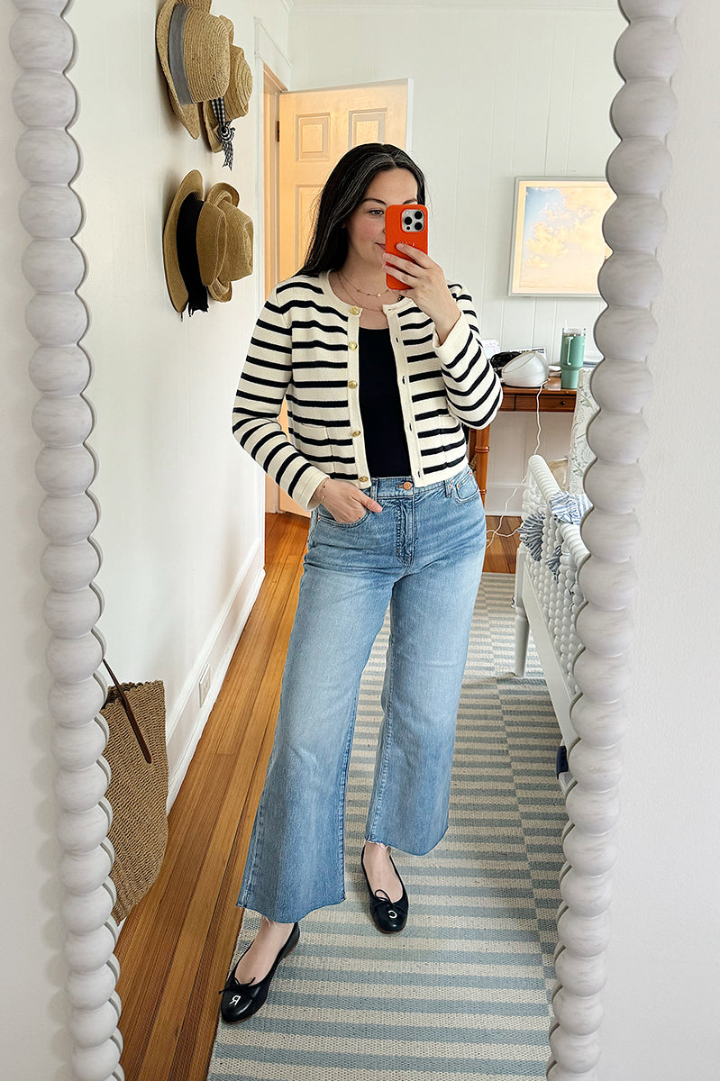 J.Crew Wide Leg Crop Jeans (32)