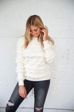 Load image into Gallery viewer, NEW Boutique Fringe Sweater (S/M)
