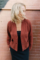 Gap Cotton Ribbed Cardigan (S)
