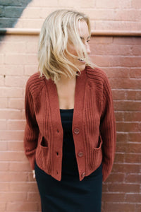 Gap Cotton Ribbed Cardigan (S)