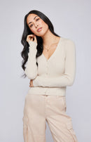 Gentle Fawn Textured Button Up Sweater (XL)