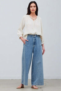 Grade & Gather Wide Leg Jeans (S)