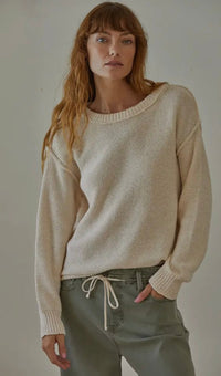 By Together Cream Cotton Sweater (S)