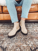 Caslon Leather Suede Chelsea Boots (6.5)