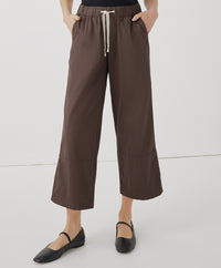 Pact Brown Wide Leg Pants (L)