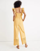 Madewell Yellow Eyelet Jumpsuit (4)