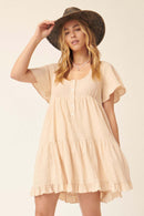 Promesa Textured Cotton Dress (S)