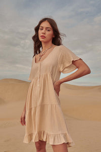 Promesa Textured Cotton Dress (S)