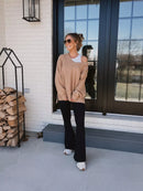 Aerie Oversized Ribbed Sweatshirt (XS)