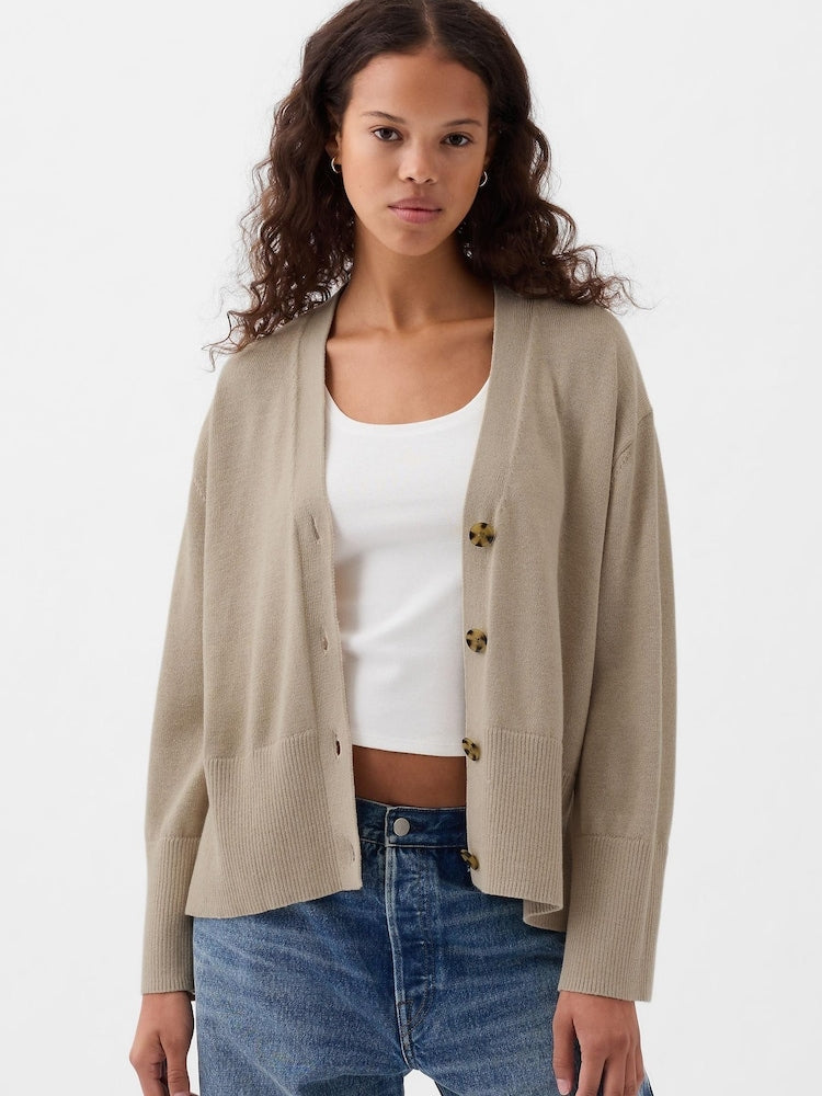 Gap Linen Blend Cardigan (L)