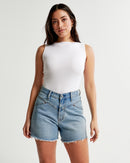 Abercrombie Denim Dad Shorts (34/18)